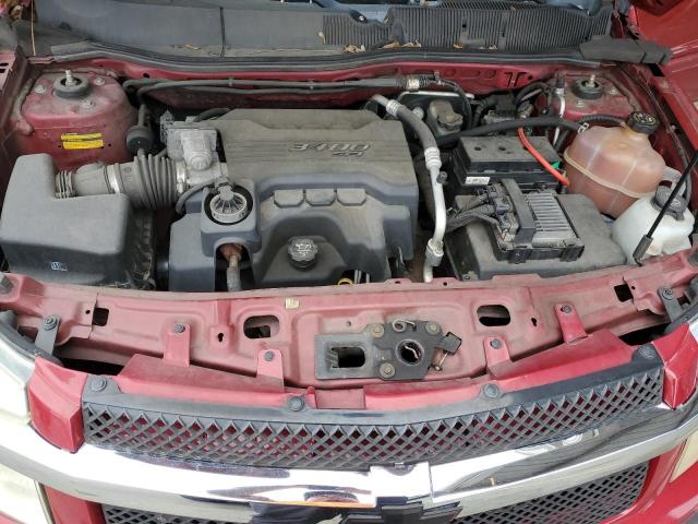 2CNDL23F666158181 - 2006 CHEVROLET EQUINOX LS BURGUNDY photo 11