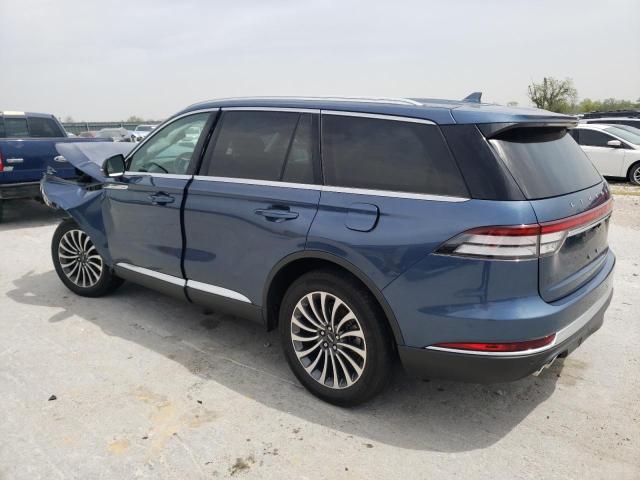 5LM5J7XCXLGL21852 - 2020 LINCOLN AVIATOR RESERVE BLUE photo 2