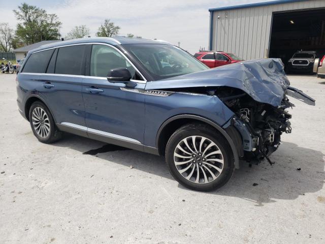 5LM5J7XCXLGL21852 - 2020 LINCOLN AVIATOR RESERVE BLUE photo 4