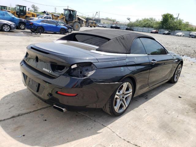 WBALZ3C55CC397698 - 2012 BMW 650 I BLACK photo 3