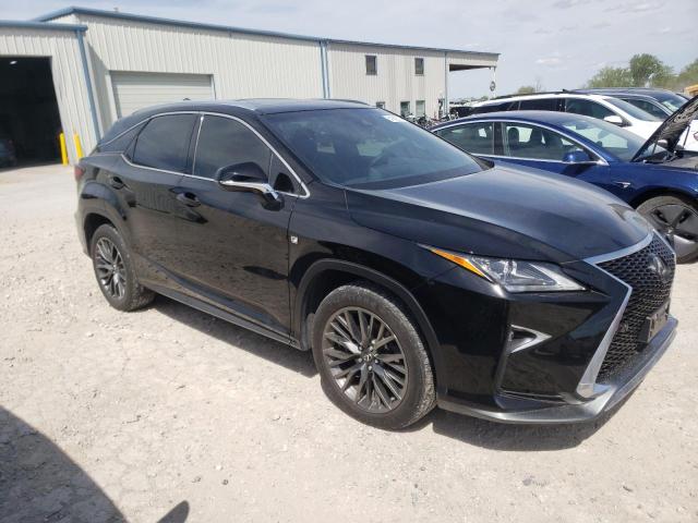 2T2BZMCA0JC154396 - 2018 LEXUS RX 350 BASE BLACK photo 4