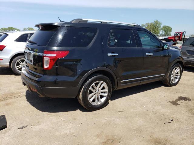 1FMHK7D88BGA53346 - 2011 FORD EXPLORER XLT BLACK photo 3