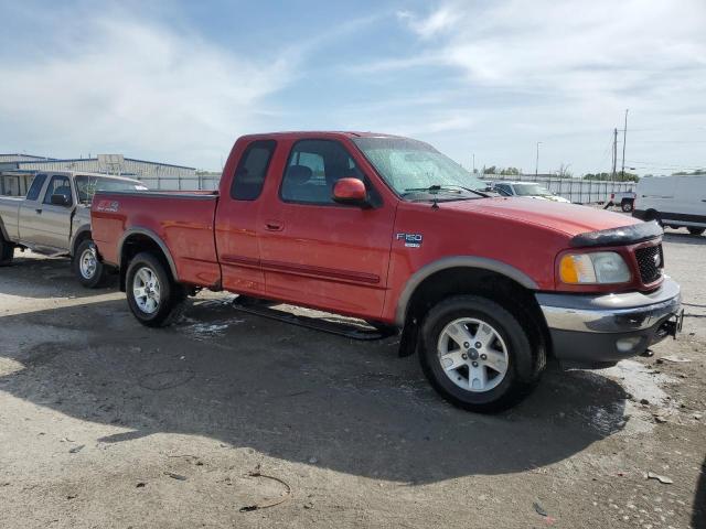 1FTRX18W92NA49981 - 2002 FORD F150 BURGUNDY photo 4