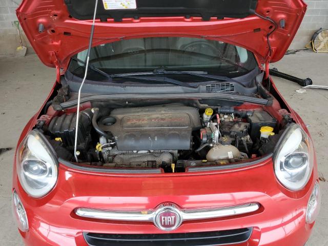 ZFBCFYDT3GP386786 - 2016 FIAT 500X LOUNGE RED photo 12