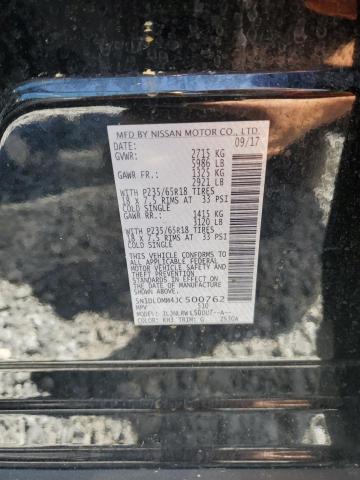 5N1DL0MM4JC500762 - 2018 INFINITI QX60 黑色 照片 13