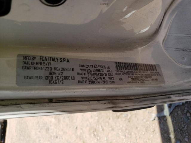 ZFBERFBB3H6G71223 - 2017 RAM PROMASTER SLT 白色 照片 13