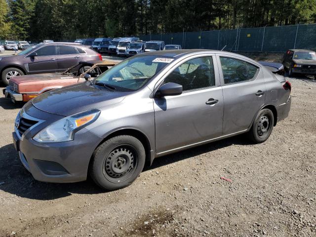 3N1CN7APXGL865769 - 2016 NISSAN VERSA S GRAY photo 1