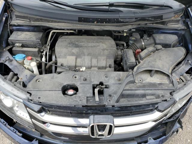 5FNRL5H60EB027180 - 2014 HONDA ODYSSEY EXL BLUE photo 12