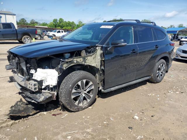 5TDGZRAH4LS508342 - 2020 TOYOTA HIGHLANDER XLE Qara foto 1