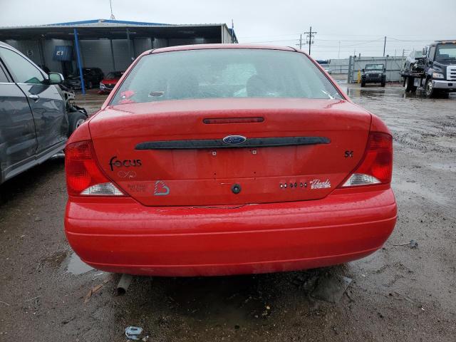 1FAFP3433YW414819 - 2000 FORD FOCUS SE RED photo 6