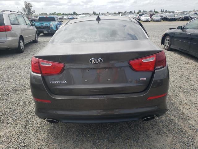 5XXGM4A71EG288476 - 2014 KIA OPTIMA LX BROWN photo 6