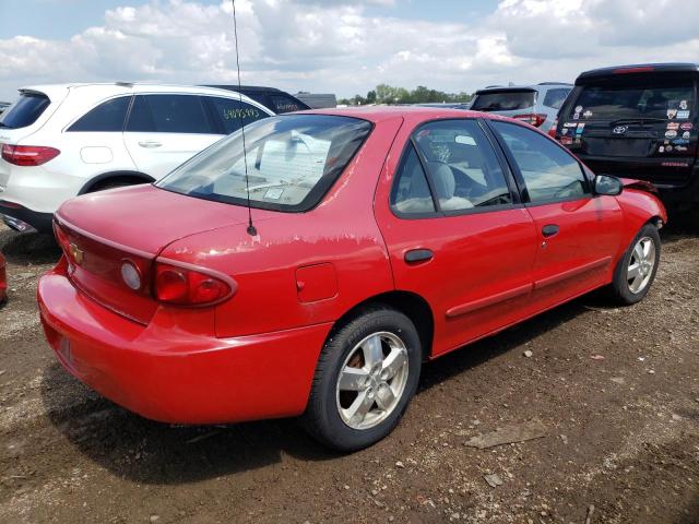 1G1JF52F047277402 - 2004 CHEVROLET CAVALIER LS RED photo 3