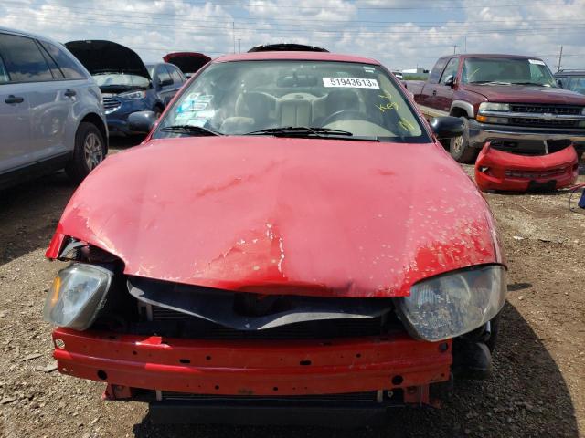1G1JF52F047277402 - 2004 CHEVROLET CAVALIER LS RED photo 5