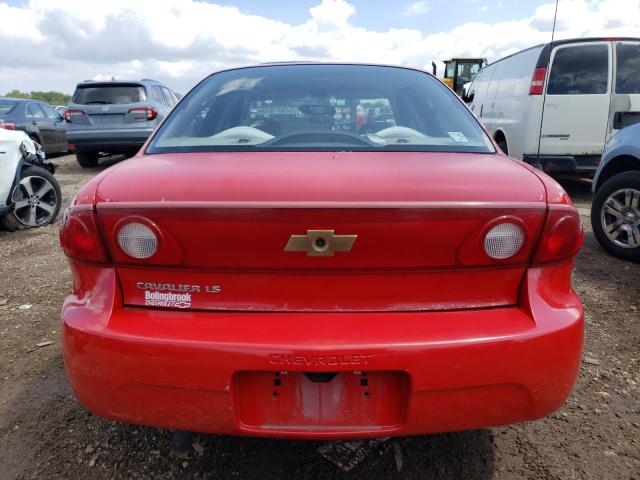 1G1JF52F047277402 - 2004 CHEVROLET CAVALIER LS RED photo 6