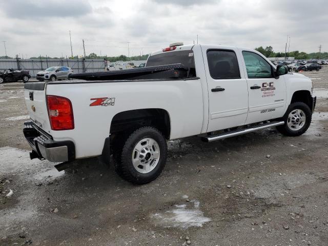 1GC1KXCG0EF127142 - 2014 CHEVROLET SILVERADO K2500 HEAVY DUTY LT WHITE photo 3