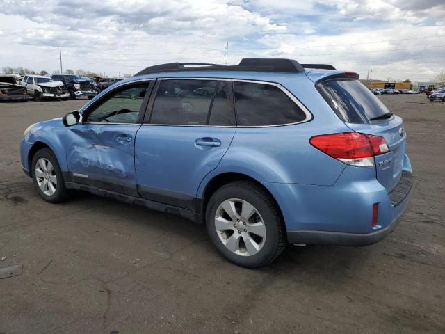 4S4BRCGC4A3344040 - 2010 SUBARU OUTBACK 2.5I PREMIUM BLUE photo 2