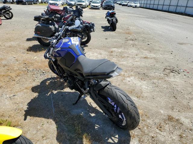 JYARN53Y7KA001498 - 2019 YAMAHA MT09 C BLUE photo 3