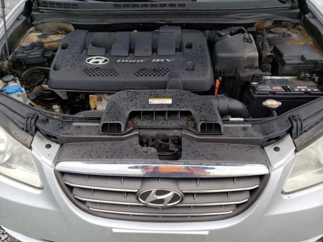 KMHDU45D67U242136 - 2007 HYUNDAI ELANTRA GL SILVER photo 11