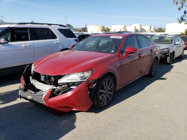 JTHBE1BL9D5000254 - 2013 LEXUS GS 350 RED photo 1