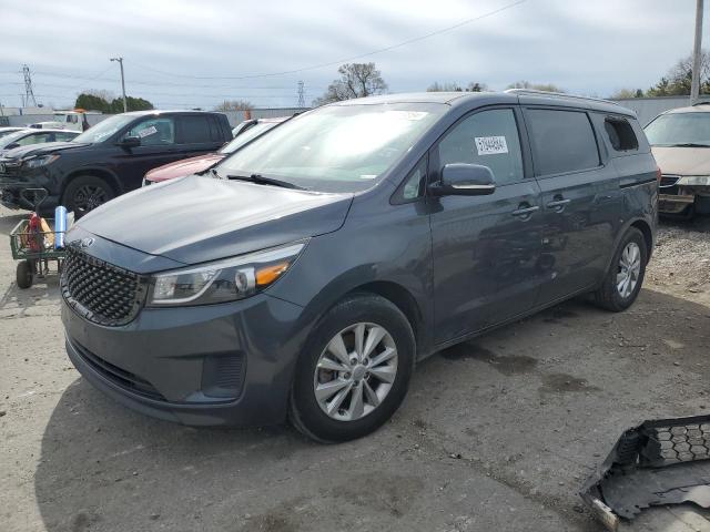 KNDMB5C19G6191857 - 2016 KIA SEDONA LX CHARCOAL photo 1