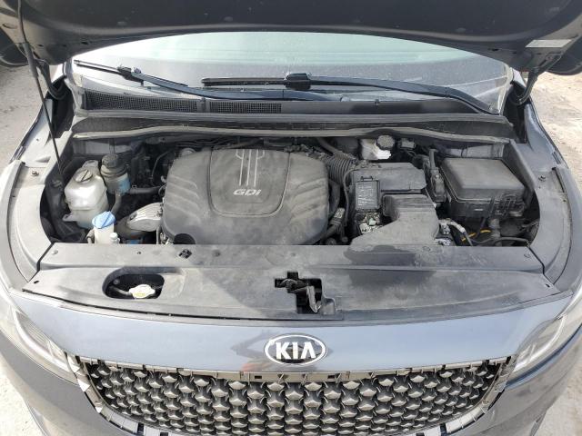 KNDMB5C19G6191857 - 2016 KIA SEDONA LX CHARCOAL photo 12