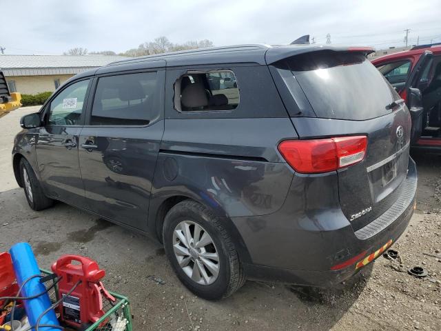 KNDMB5C19G6191857 - 2016 KIA SEDONA LX CHARCOAL photo 2