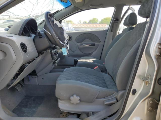 KL1TD52675B300668 - 2005 CHEVROLET AVEO BASE Gümüş foto 7