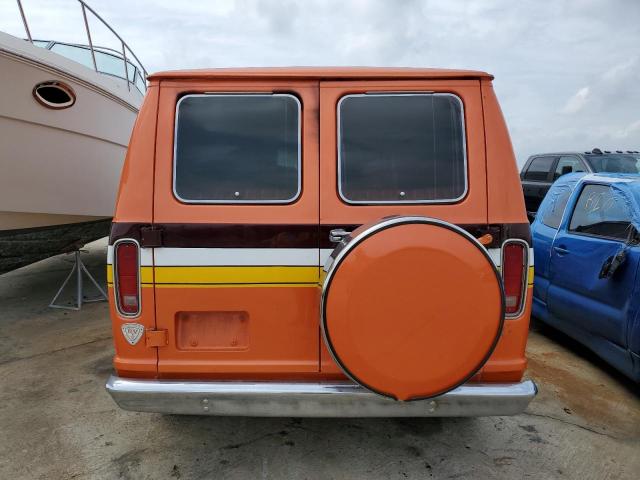 E14HHC34973 - 1976 FORD ECONO 150 ORANGE photo 6