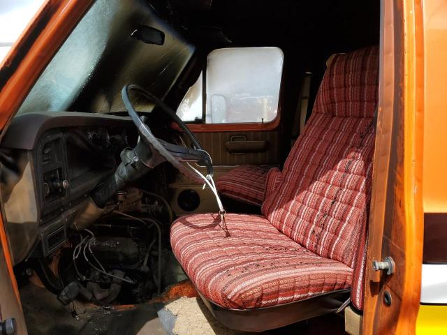 E14HHC34973 - 1976 FORD ECONO 150 ORANGE photo 7