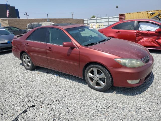 4T1BA30K75U509037 - 2005 TOYOTA CAMRY SE MAROON photo 4