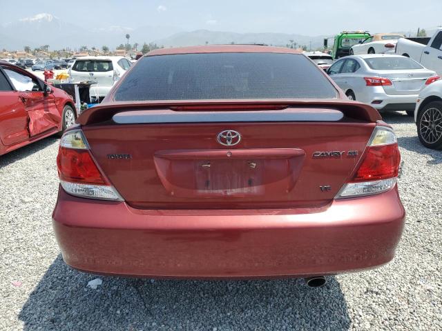 4T1BA30K75U509037 - 2005 TOYOTA CAMRY SE MAROON photo 6