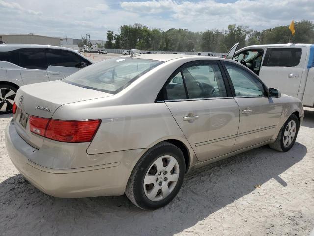 5NPET46C39H518528 - 2009 HYUNDAI SONATA GLS BEIGE photo 3