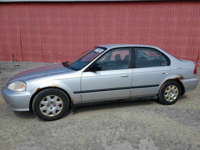 2HGEJ6619YH905321 - 2000 HONDA CIVIC BASE SILVER photo 1