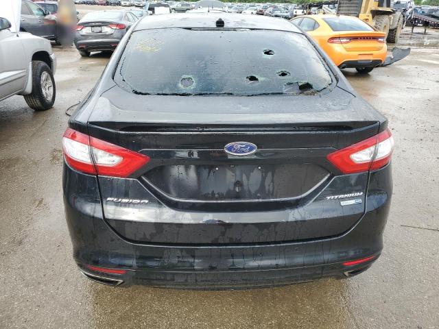 3FA6P0D93GR352410 - 2016 FORD FUSION TITANIUM BLACK photo 6