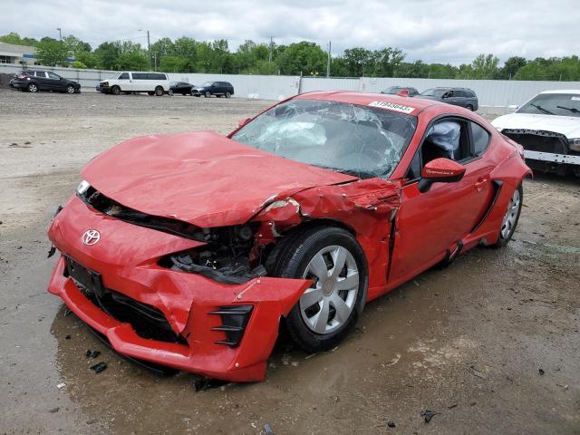 JF1ZNAA18H9702022 - 2017 TOYOTA 86 BASE RED photo 1