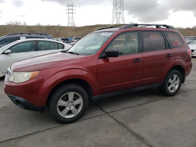 JF2SHABC3CH467368 - 2012 SUBARU FORESTER 2.5X BURGUNDY photo 1