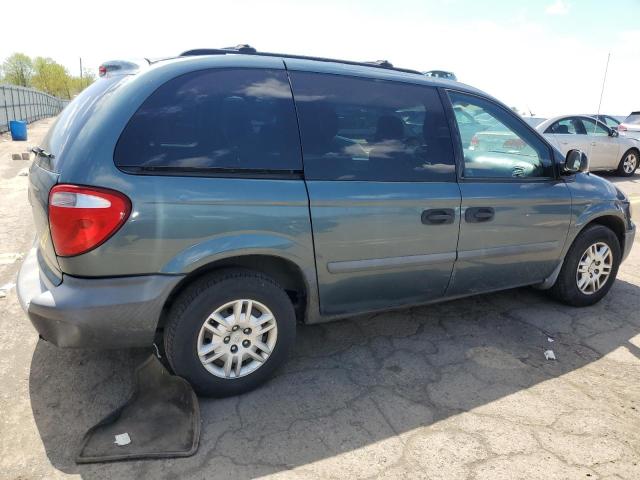 1D4GP25R36B697757 - 2006 DODGE CARAVAN SE BLUE photo 3