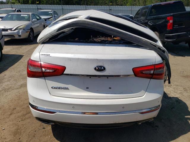 KNALN4D76E5140221 - 2014 KIA CADENZA PREMIUM WHITE photo 6