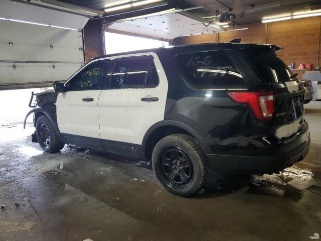 1FM5K8ARXHGD93595 - 2017 FORD EXPLORER POLICE INTERCEPTOR 双色 照片 2