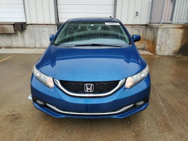 2HGFB2F96FH504029 - 2015 HONDA CIVIC EXL BLUE photo 5