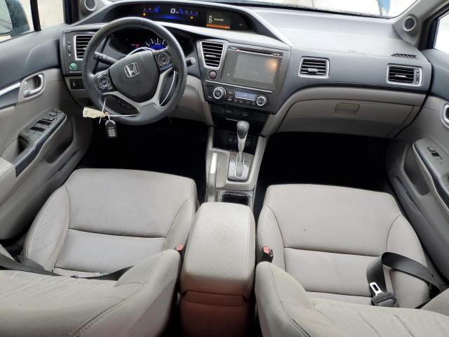 2HGFB2F96FH504029 - 2015 HONDA CIVIC EXL BLUE photo 8