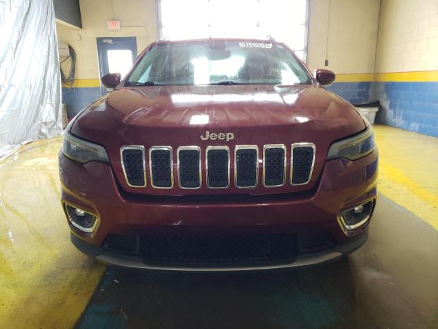 1C4PJMDN5KD116282 - 2019 JEEP CHEROKEE LIMITED BURGUNDY photo 5