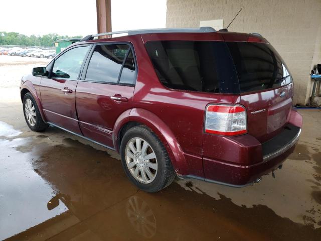 1FMDK06W28GA35869 - 2008 FORD TAURUS X LIMITED BURGUNDY photo 2