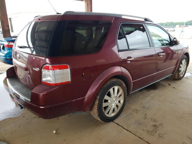 1FMDK06W28GA35869 - 2008 FORD TAURUS X LIMITED BURGUNDY photo 3