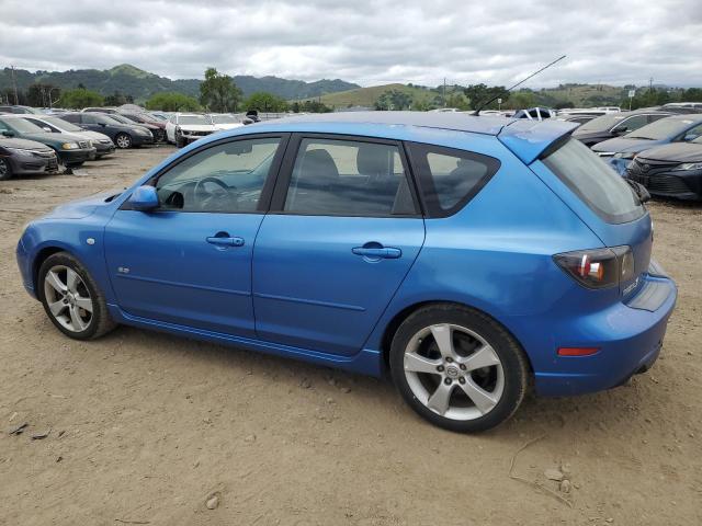 JM1BK344461449704 - 2006 MAZDA 3 HATCHBACK BLUE photo 2