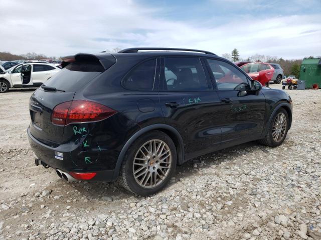 WP1AC2A29DLA93000 - 2013 PORSCHE CAYENNE TURBO BLACK photo 3