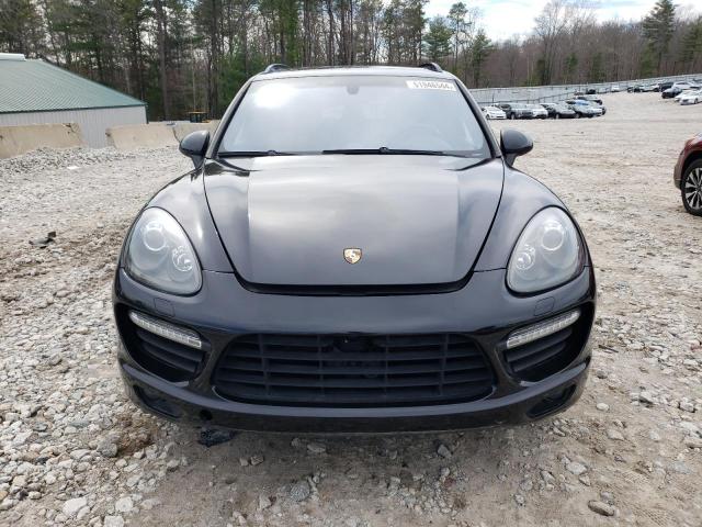 WP1AC2A29DLA93000 - 2013 PORSCHE CAYENNE TURBO BLACK photo 5