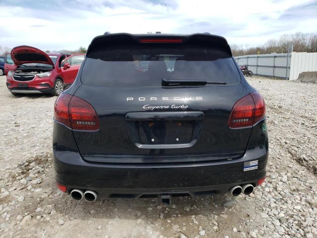 WP1AC2A29DLA93000 - 2013 PORSCHE CAYENNE TURBO BLACK photo 6