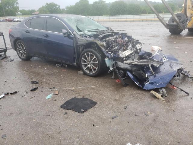 19UUB3F76GA002049 - 2016 ACURA TLX ADVANCE BLUE photo 4