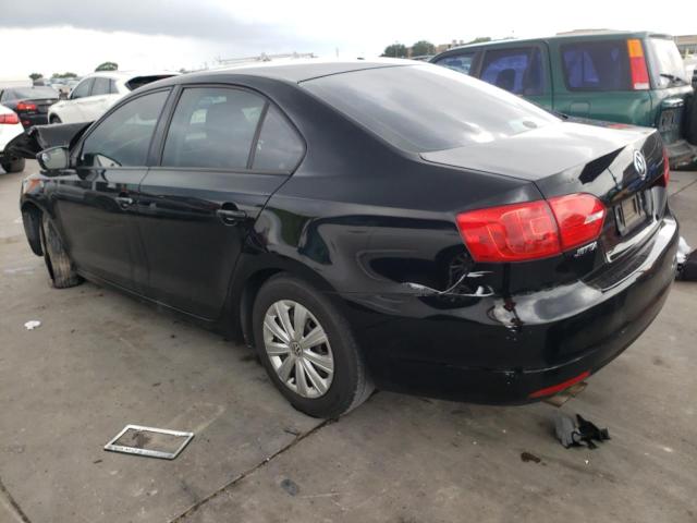 3VW2K7AJ6EM432824 - 2014 VOLKSWAGEN JETTA BASE Սև լուսանկար 2